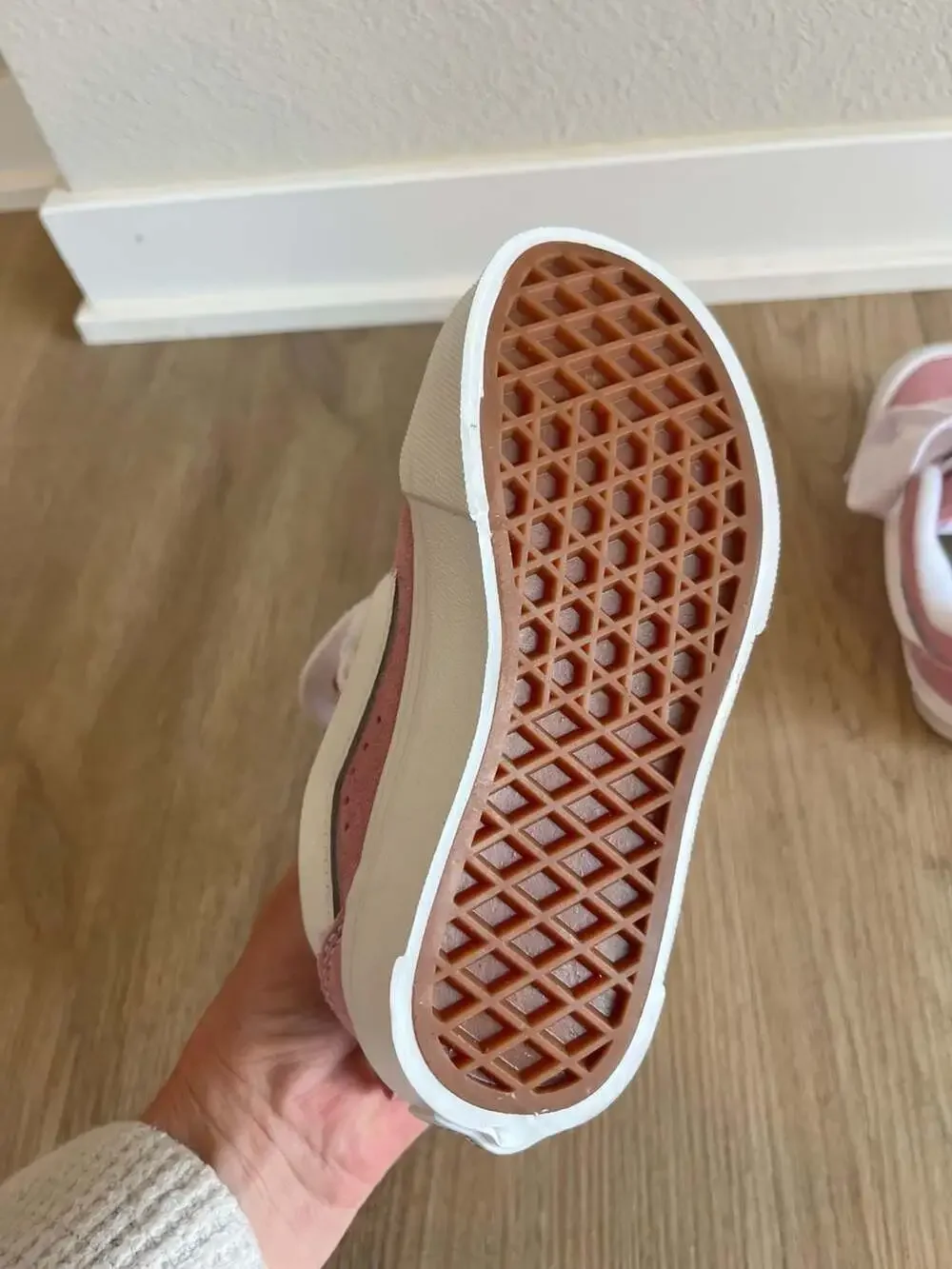 NEW Vans, Kids' Knu Skool Pink Suede Sneakers, Back to School, Skater, 11.5C